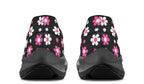 Pink and Black Flowers