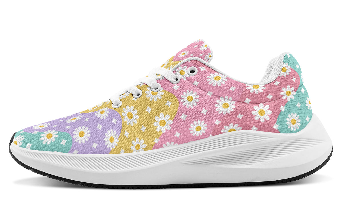 Rainbow Wave Daisies
