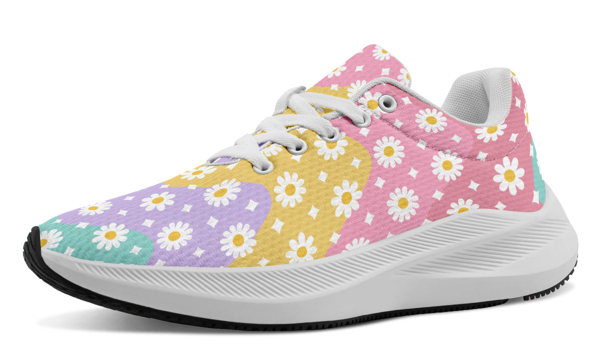 Rainbow Wave Daisies