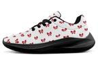 Ribbon Red on White