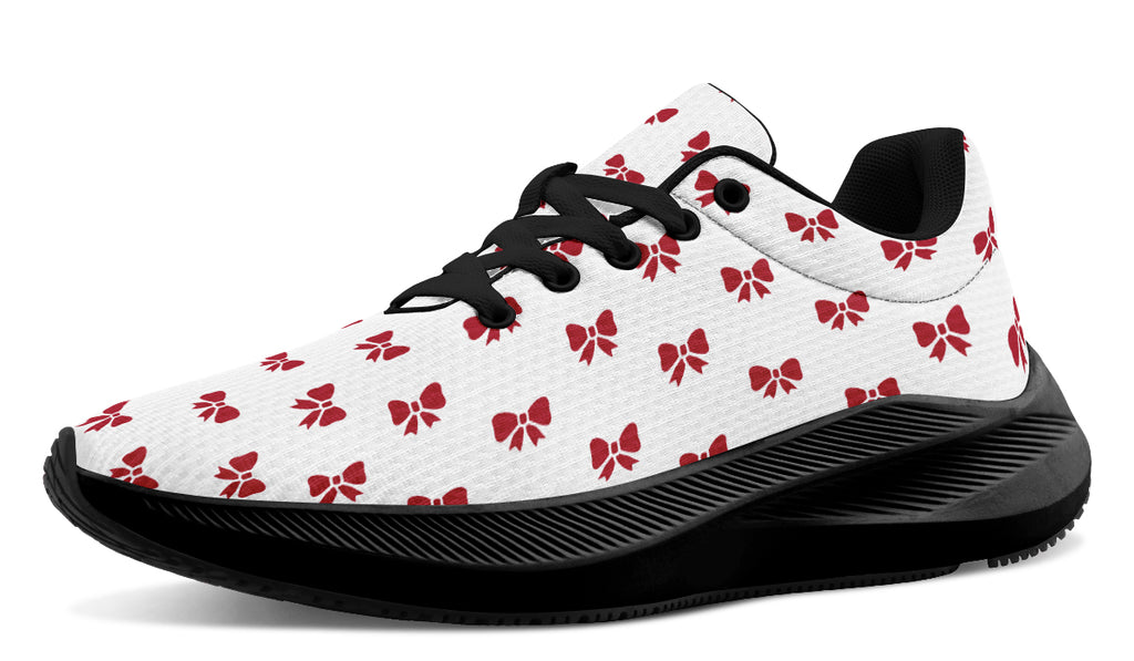 Ribbon Red on White