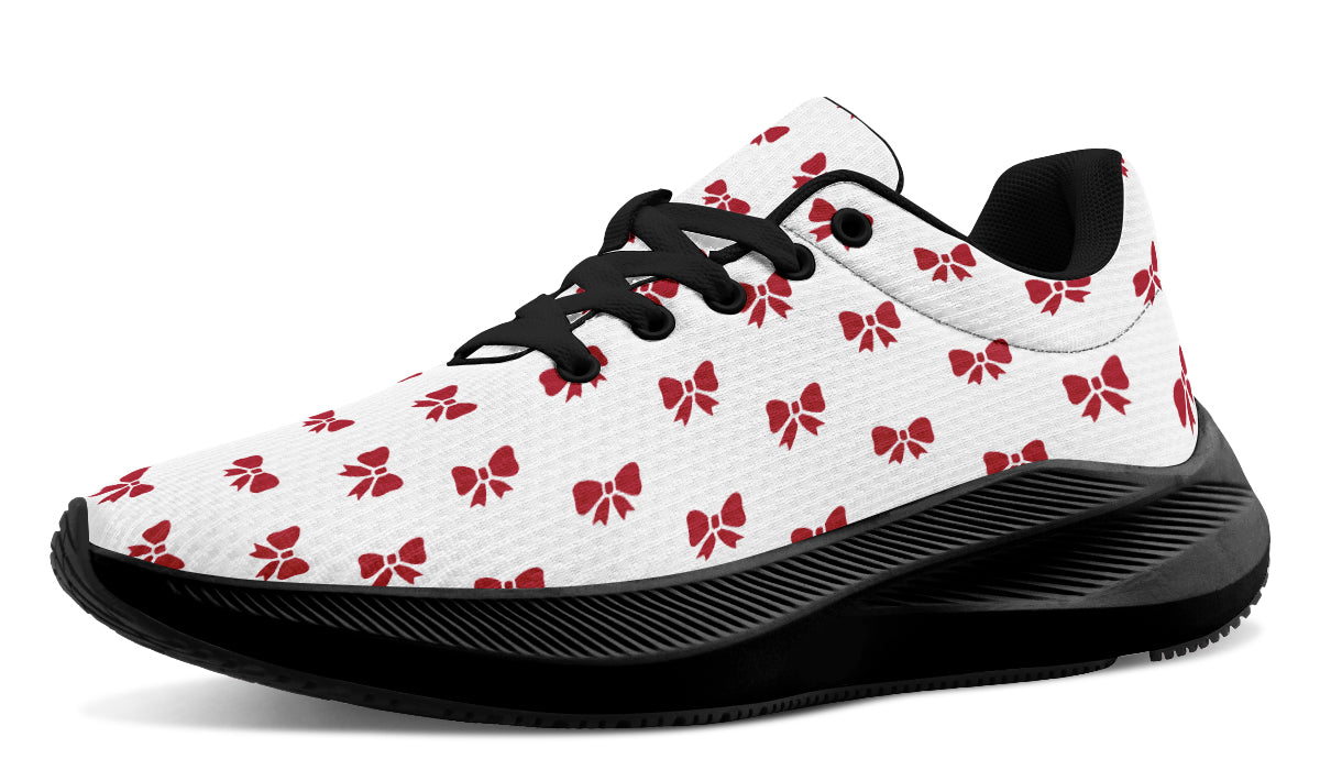 Ribbon Red on White