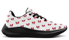 Ribbon Red on White