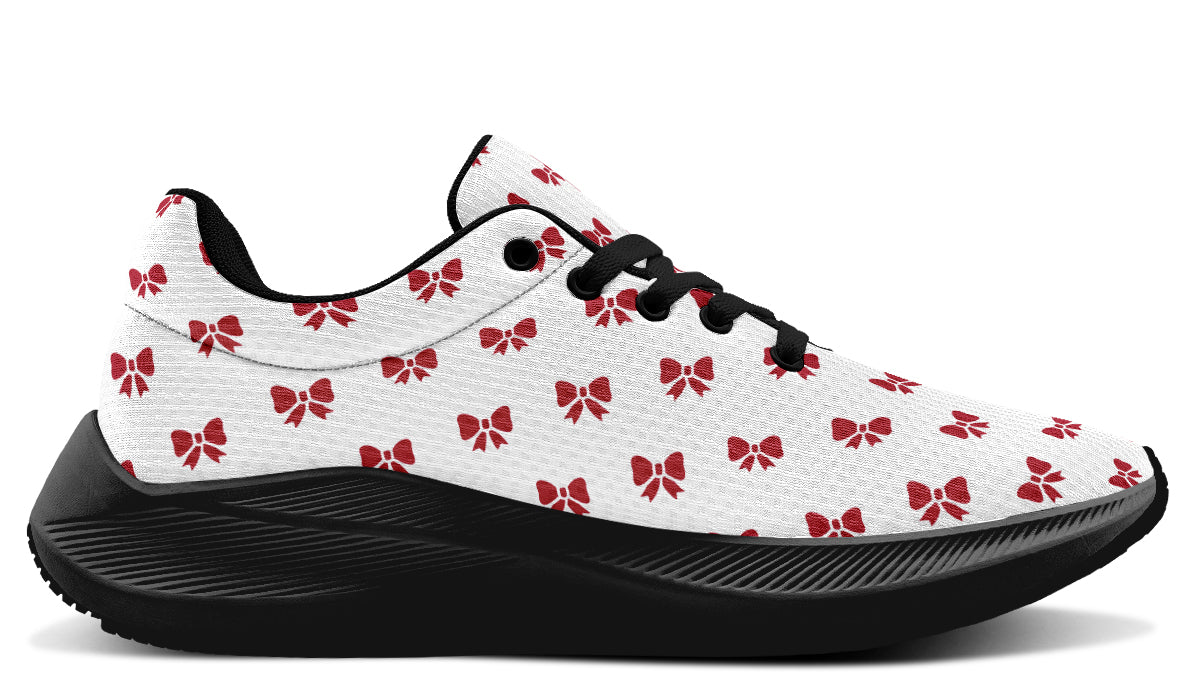Ribbon Red on White