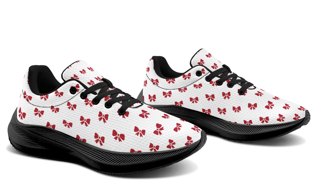 Ribbon Red on White