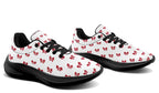 Ribbon Red on White