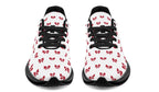 Ribbon Red on White