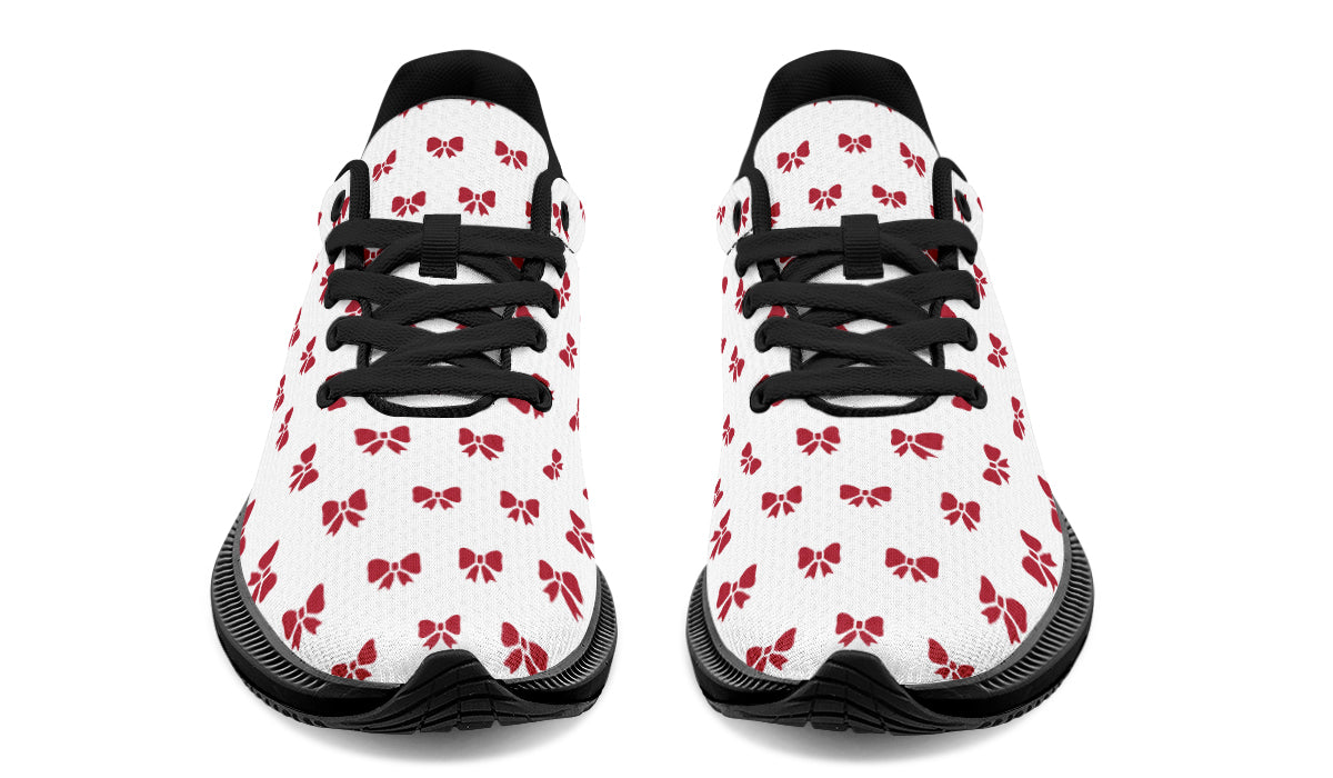 Ribbon Red on White