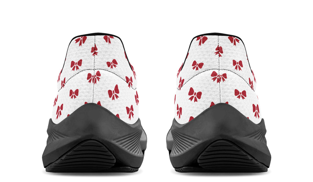 Ribbon Red on White