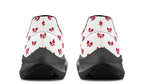 Ribbon Red on White