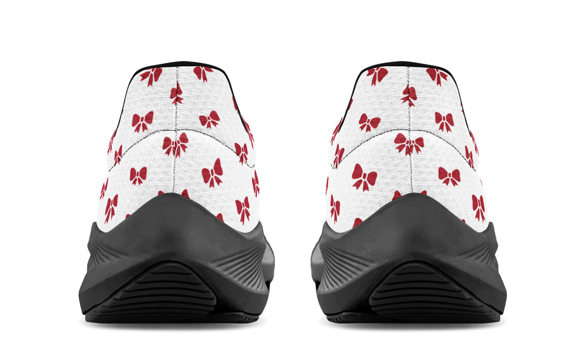 Ribbon Red on White
