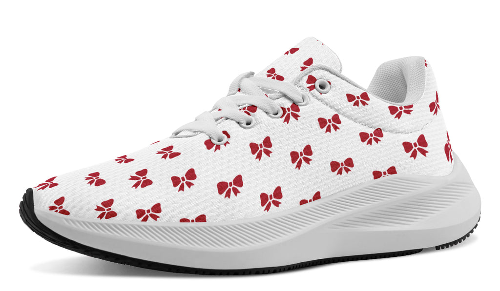 Ribbon Red on White