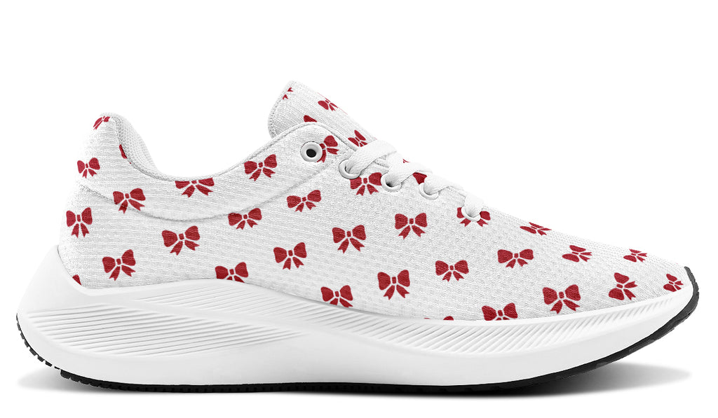Ribbon Red on White