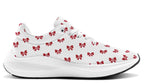 Ribbon Red on White