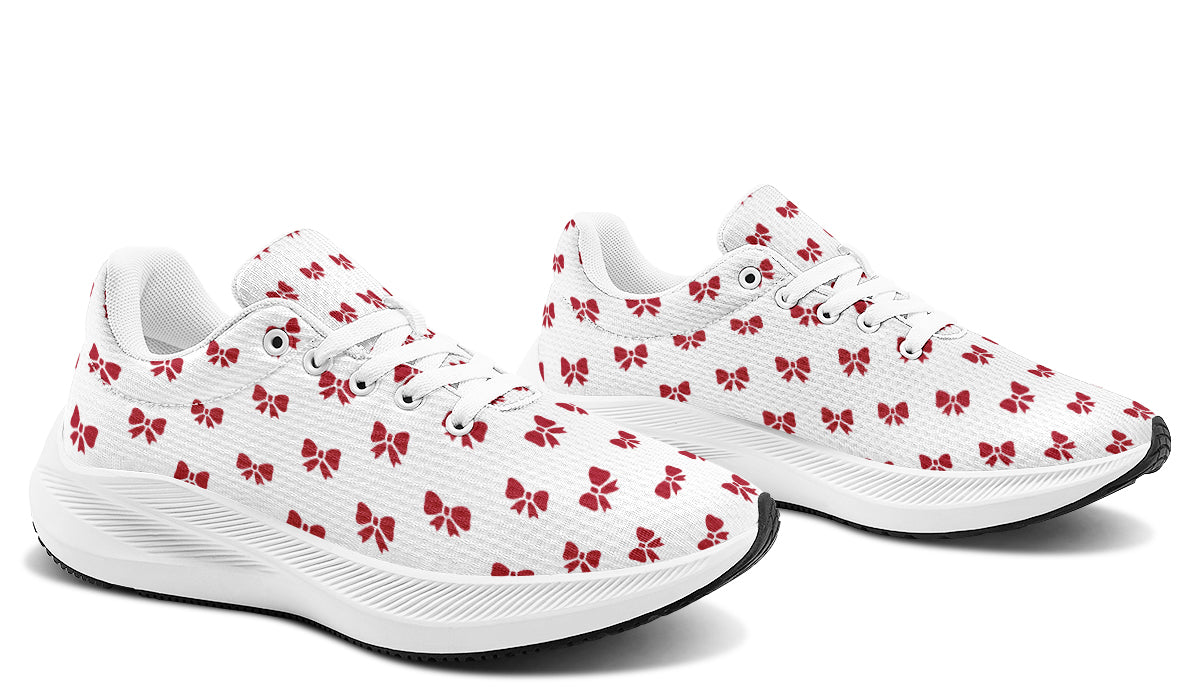 Ribbon Red on White