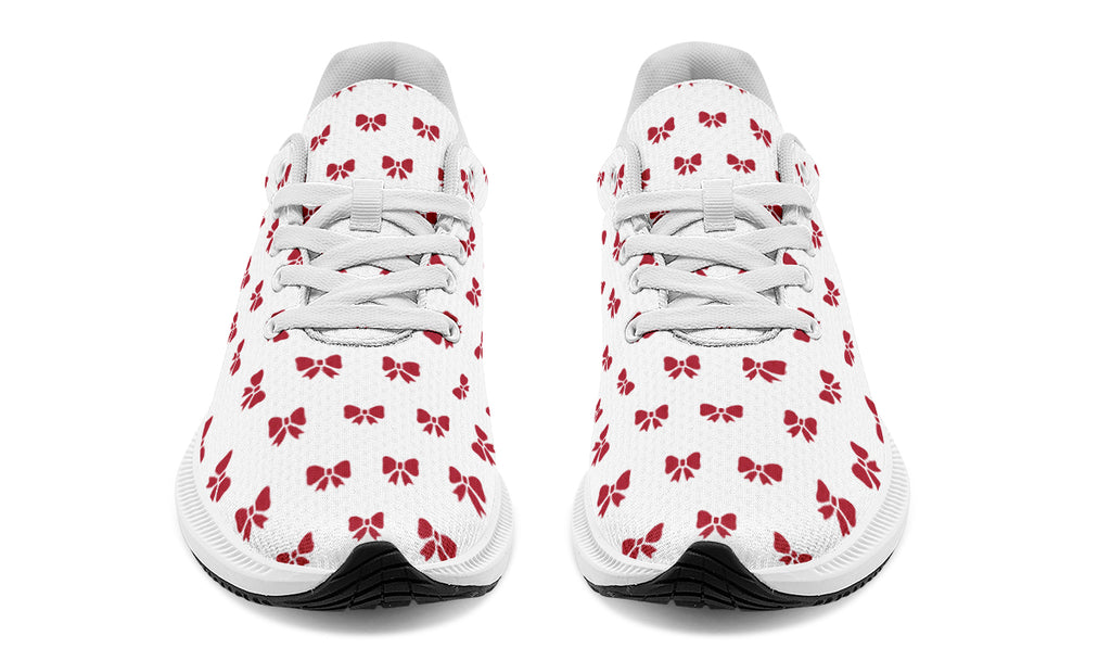 Ribbon Red on White