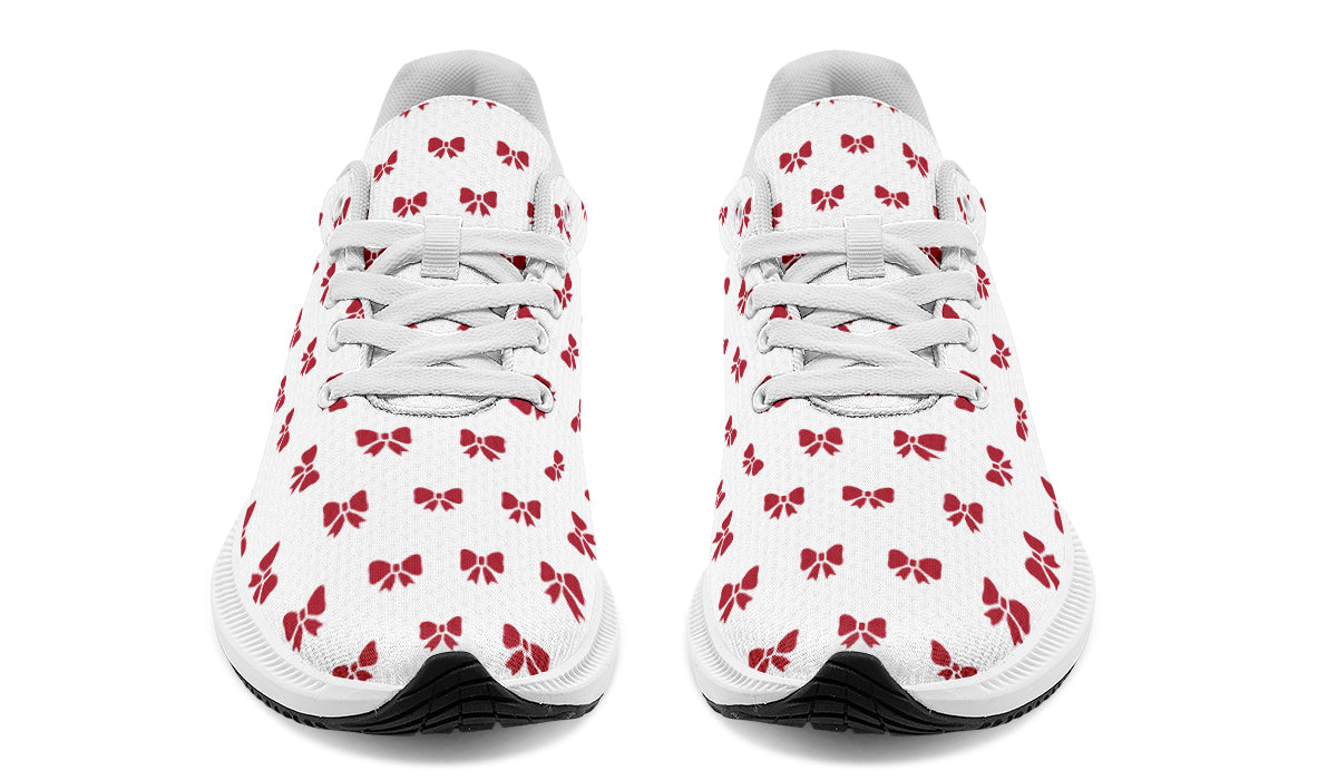 Ribbon Red on White
