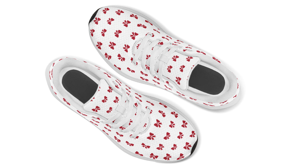 Ribbon Red on White