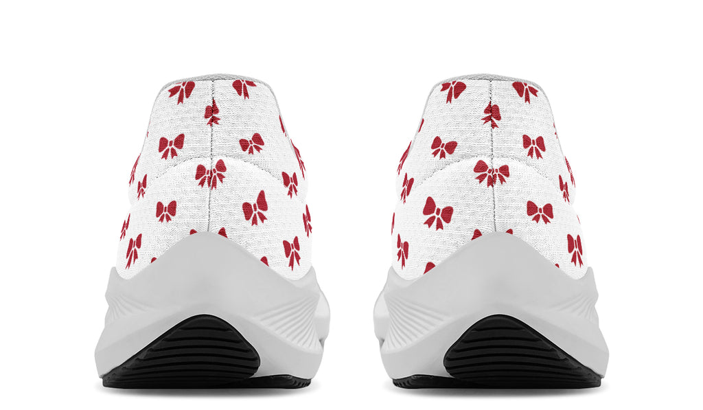 Ribbon Red on White