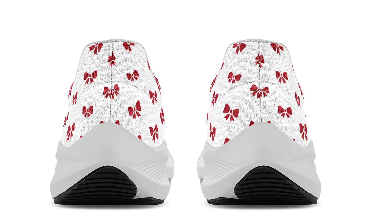 Ribbon Red on White