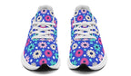 Royal Blue Retro Daisies