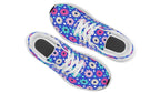 Royal Blue Retro Daisies