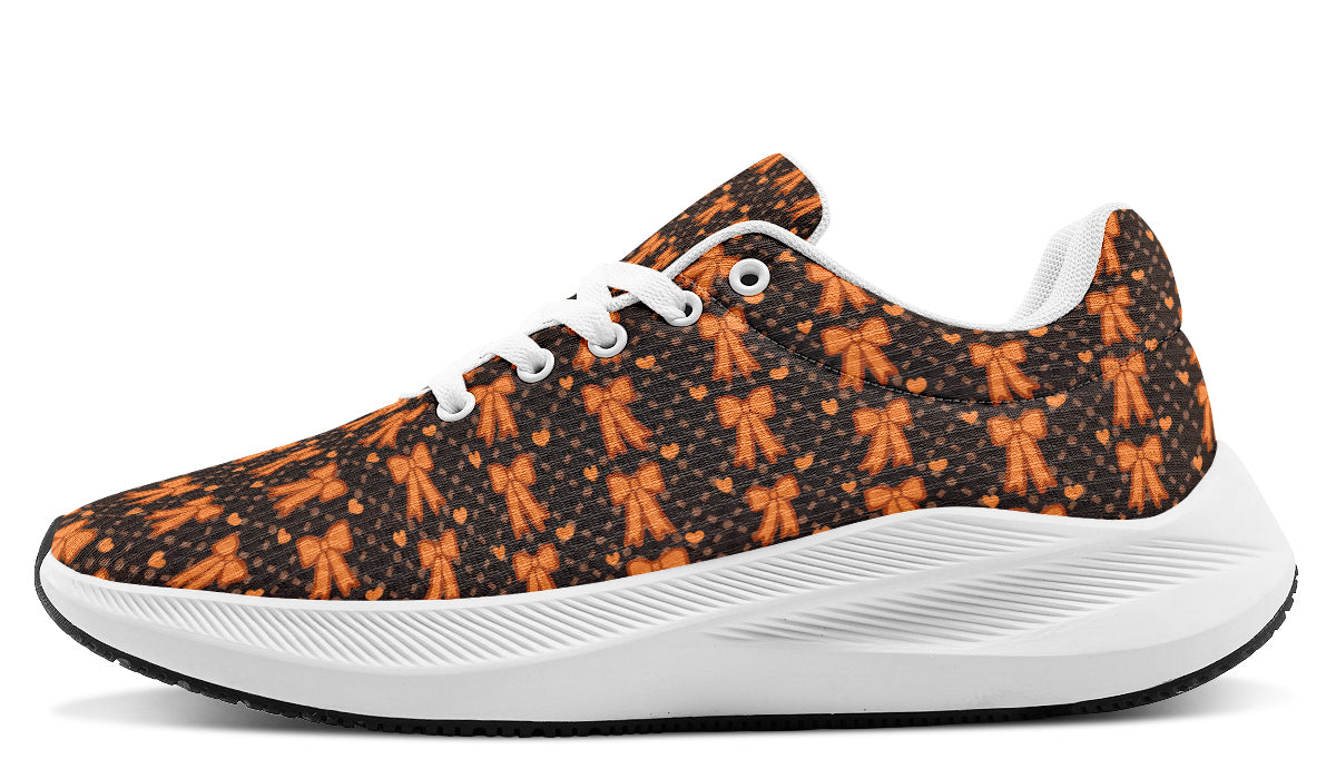 Tangerine Bows on Cocoa
