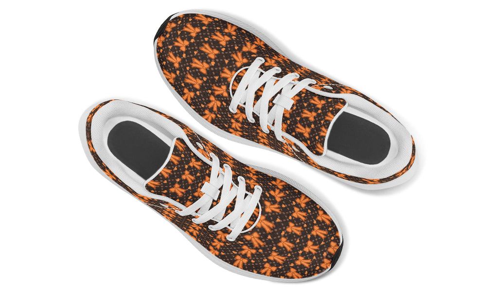 Tangerine Bows on Cocoa