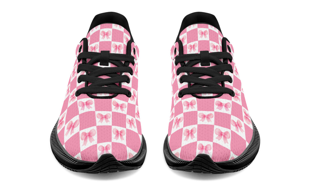 Watercolour Bow Check