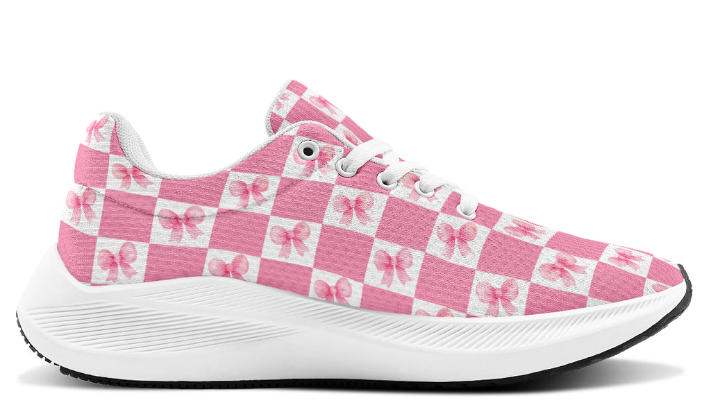 Watercolour Bow Check