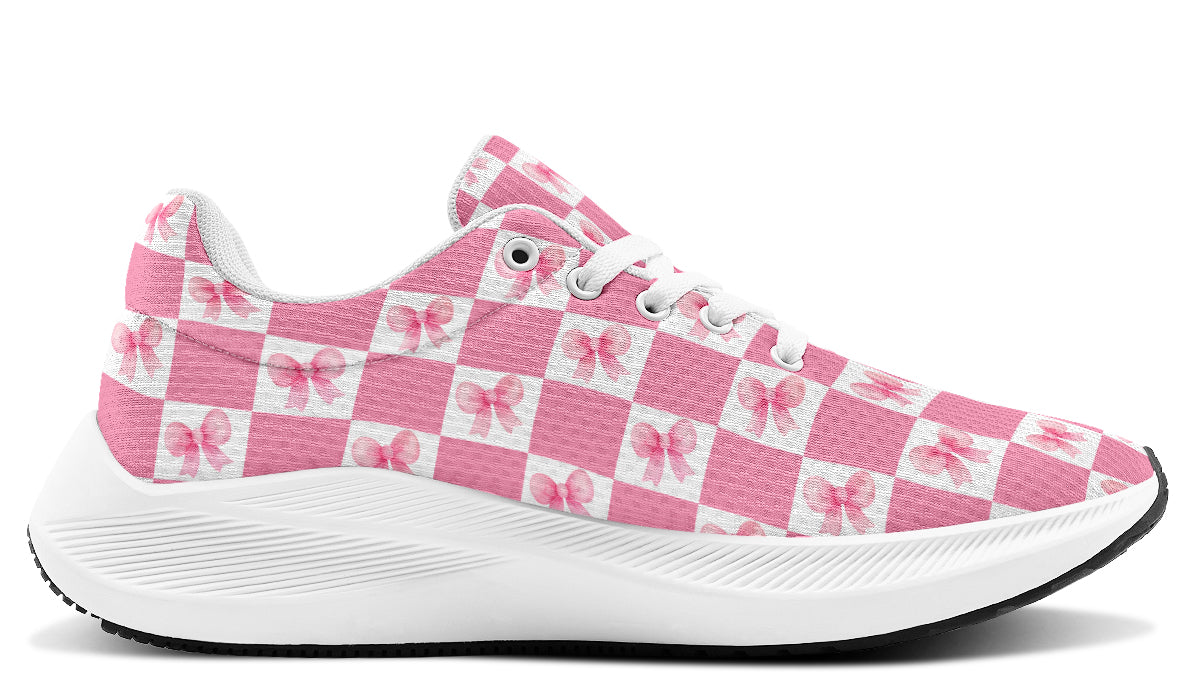 Watercolour Bow Check