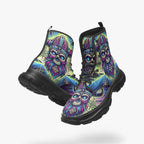 Neon Vikings Skull