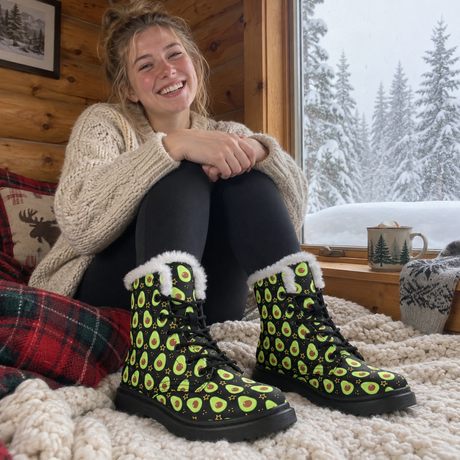 Snowed in, still smiling