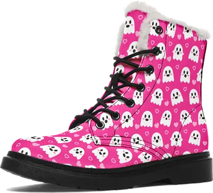 Pink Ghosts · Comfy Boots