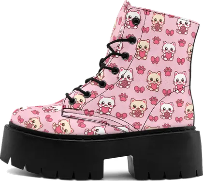 Kawaii Kittens · Chunky Boots